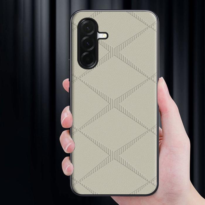 OEM - Mobilskal för Samsung Galaxy S26 Plus TPU + Konstläder - Grön