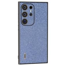 ABEEL - ABEEL Mobilskal till Samsung Galaxy S24 Ultra PU L&auml;der TPU Bl&aring;