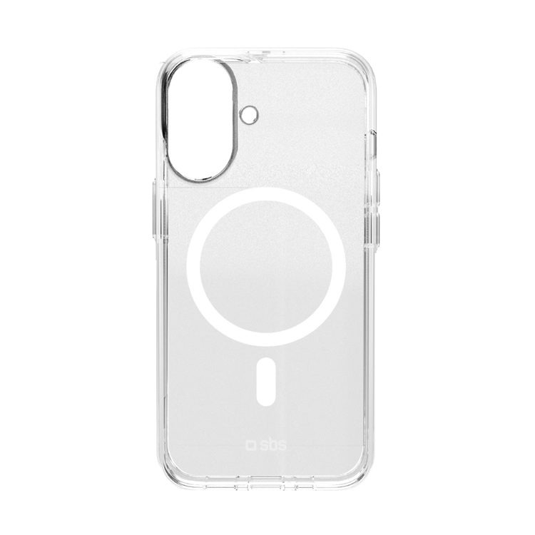 SBS Mobilskal till iPhone 16 Plus Magsafe Extreme Active D3O - Transparent