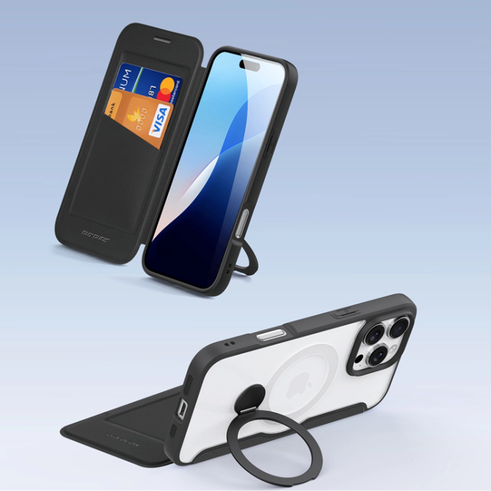 Dux Ducis - Dux Ducis iPhone 16 Pro Max Plånboksfodral Magsafe Skin X Pro