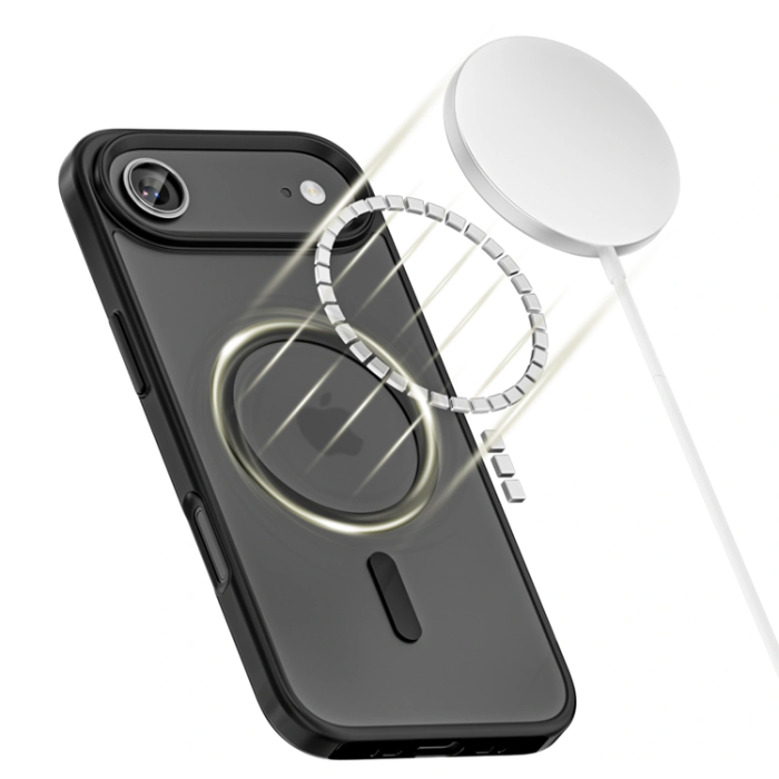 Tech-Protect - Tech-Protect iPhone Air Mobilskal Magsafe Matte - Svart