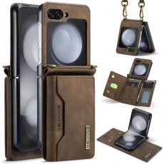 DG.MING - DG.MING M2 Series Mobilskal till Samsung Galaxy Z Flip7 FE 5G - Brun