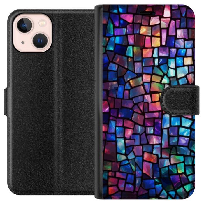 iSecrets - Plånboksfodral till Apple iPhone 13 mini med Disco