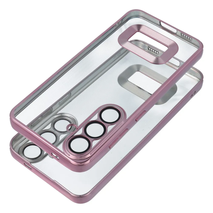 OEM - Galaxy S25 Ultra Mobilskal Glam - Powder Rosa