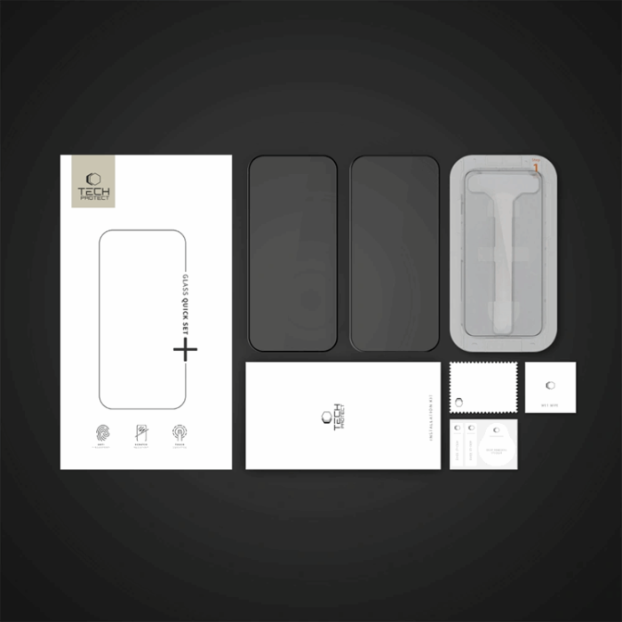 Tech-Protect - [2-Pack] Tech-Protect iPhone 16 Pro Härdat Glas Skärmskydd Quick