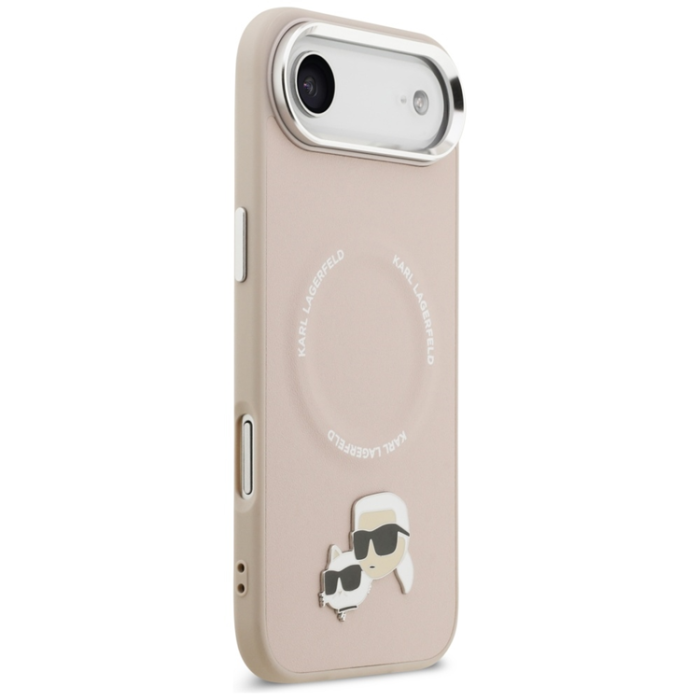 KARL LAGERFELD - Karl Lagerfeld iPhone Air Mobilskal MagSafe Karl Och Choupette Pins