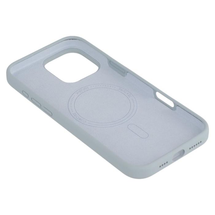 X-Level - X-LEVEL Mobilskal till iPhone 16 Pro Max MagSafe Flytande Silikon Blå