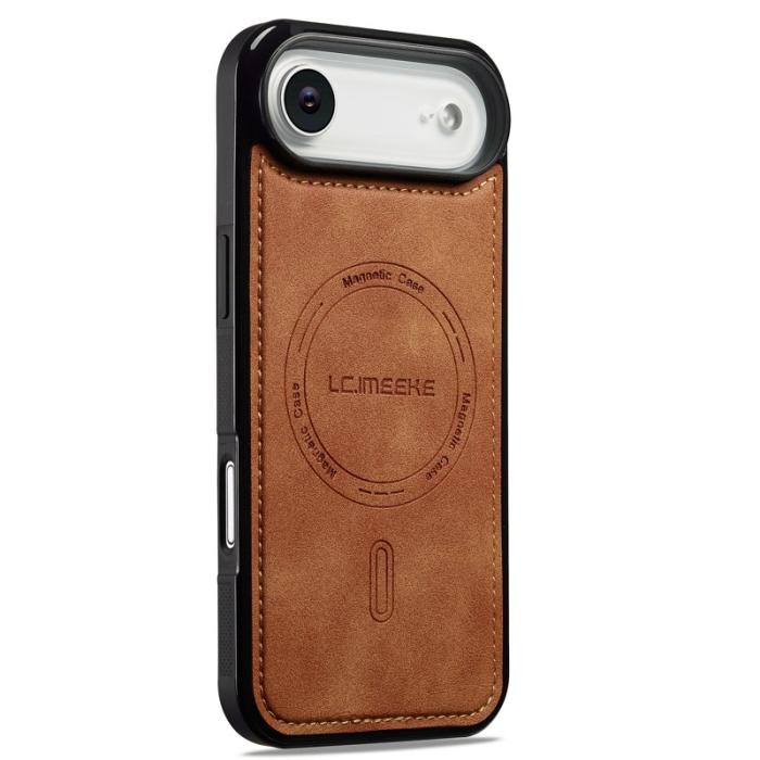 LC.imeeke - LC.IMEEKE L6 iPhone Air Fodral KonstLäder - Brun