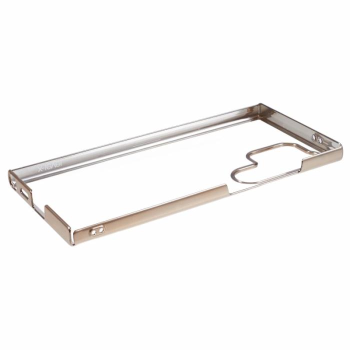X-Level - X-LEVEL Mobilskal till Samsung Galaxy S23 Ultra Anti-Scratch Transparent Guld