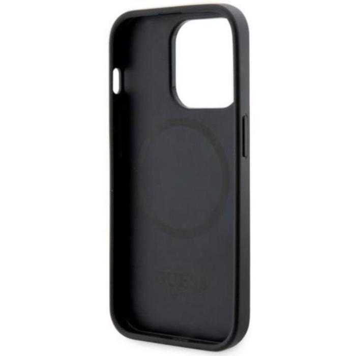 Guess - Guess iPhone 14 Pro Max Mobilskal MagSafe Printed Stripes