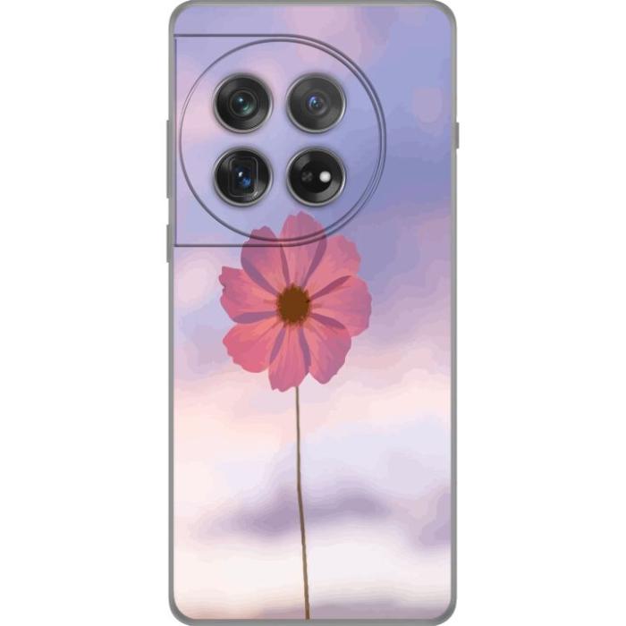 iSecrets - Mobilskal till OnePlus 12 med Rosa blomma