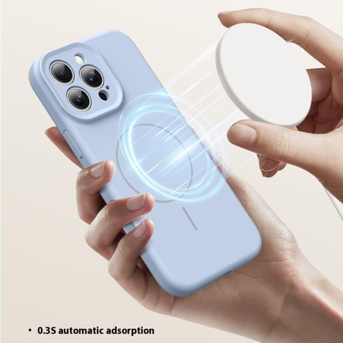 A-One Brand - iPhone 16 Pro Max Mobilskal Magafe med Camera Touch Control - Vit