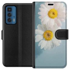iSecrets - Plånboksfodral till Motorola Edge 20 Pro med Sommarblommor