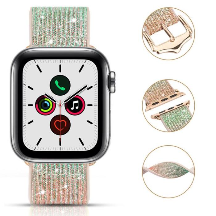 UTGATT1 - Kingxbar Chameleon Band Apple Watch 6 / 5 / 4 / 3 / 2 44mm / 42mm - Silver