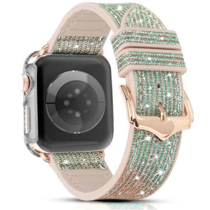 UTGATT1 - Kingxbar Chameleon Band Apple Watch 6 / 5 / 4 / 3 / 2 44mm / 42mm - Silver