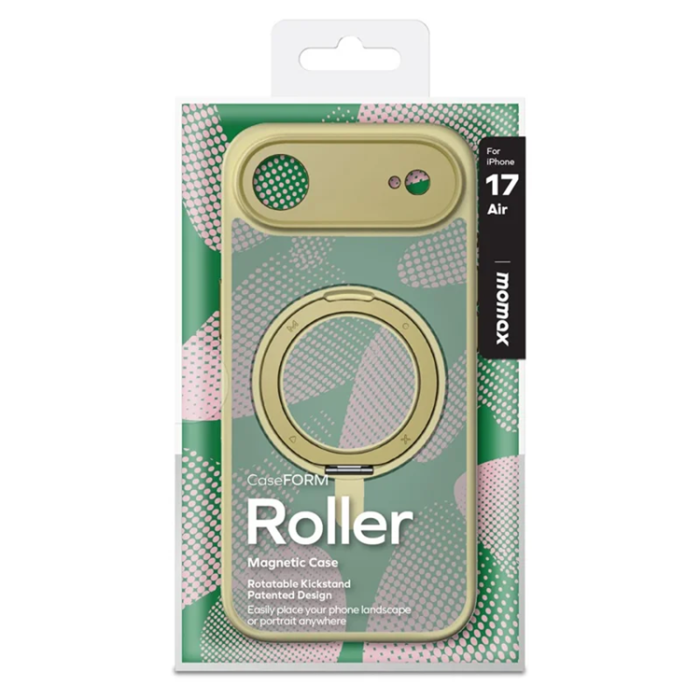 MOMAX - MOMAX Mobilskal till iPhone Air Magsafe Matte MRAP25 - Gul