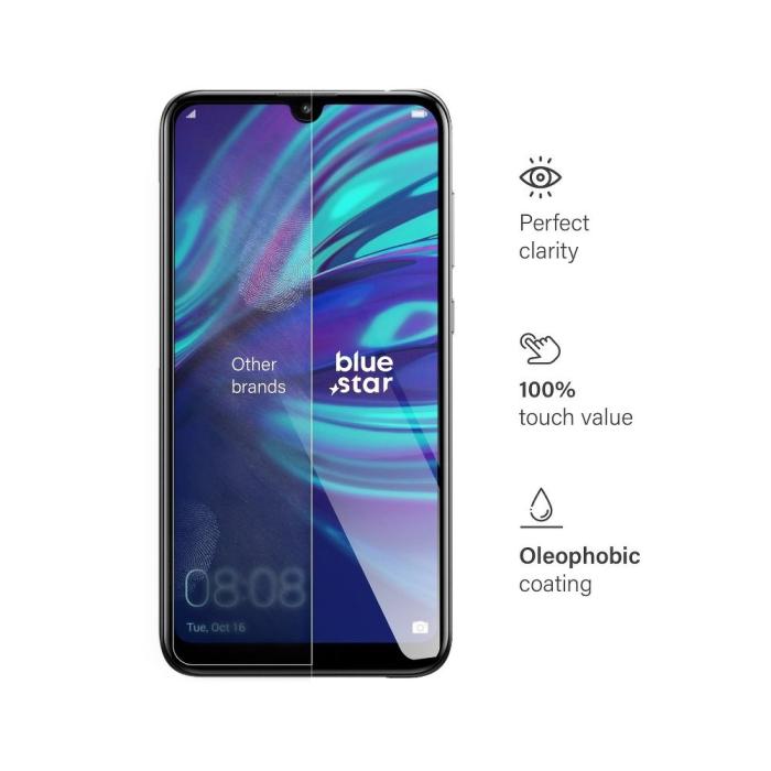 UTGATT - Huawei Y7/Y7 Pro/Y7 Prime (2019) Härdat Glas Skärmskydd