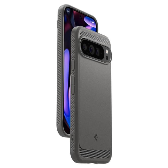Spigen - Spigen Google Pixel 9 Pro XL Mobilskal Rugged Aromor - Grå