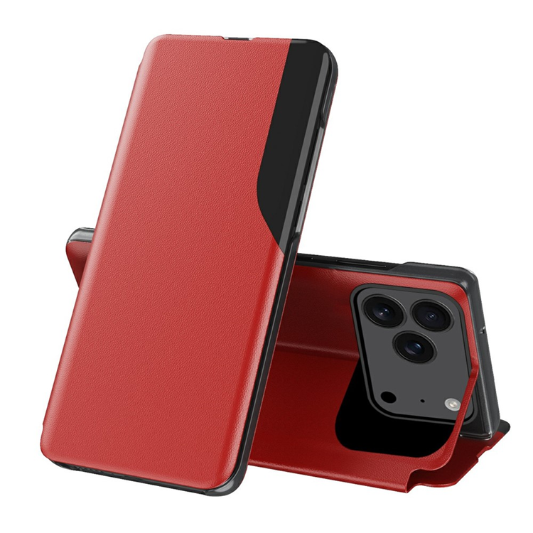 Amorus iPhone 17 Pro Max Mobilskal Folio Flip Stativ - Röd | 2353 | AlltMobil