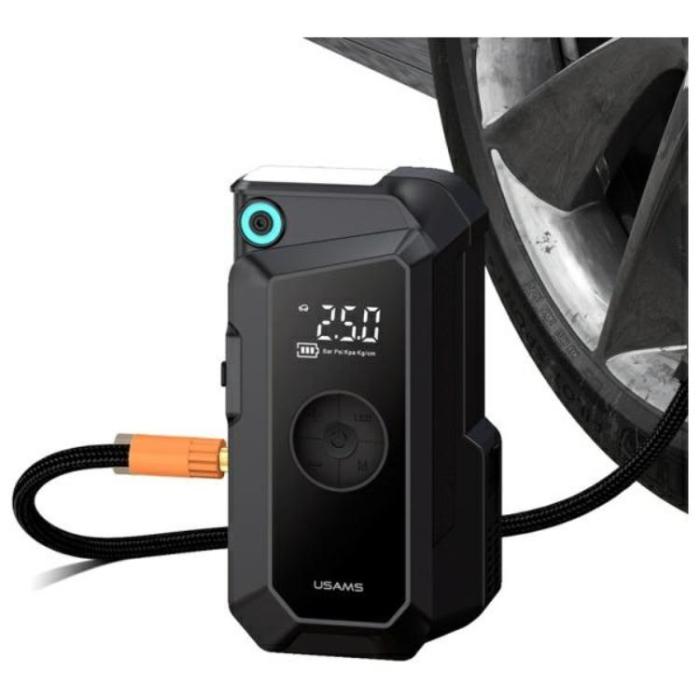 USAMS - USAMS Starthjälp Powerbank 8000 mAh med inbyggd Ficklampa