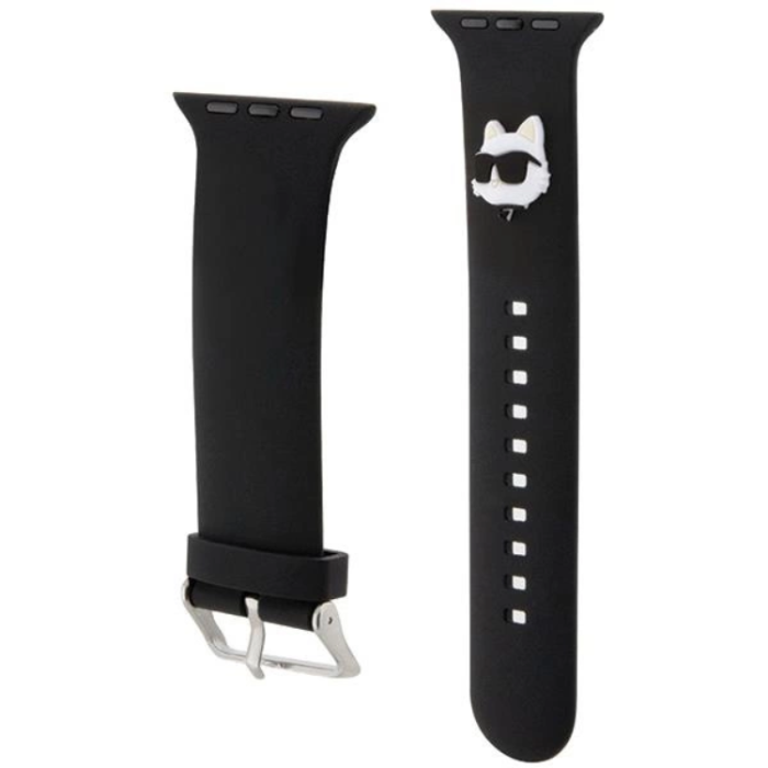 KARL LAGERFELD - Karl Lagerfeld Apple Watch (42/44/45/49mm) Armband Choupette Head