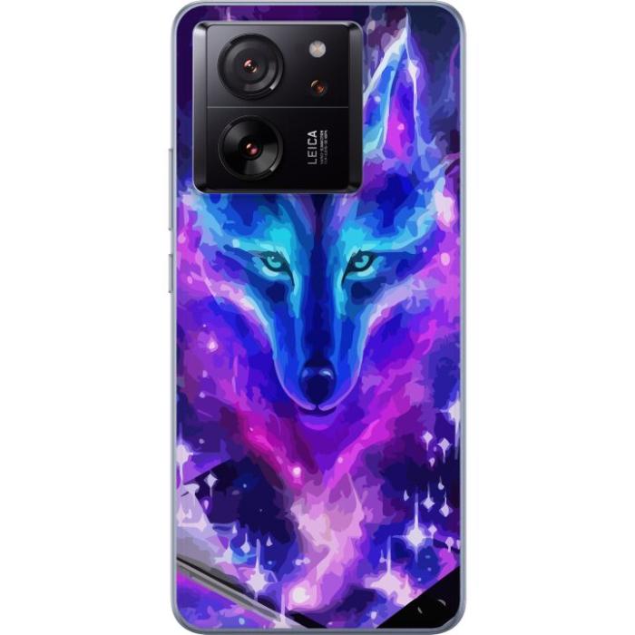 iSecrets - Mobilskal till Xiaomi 13T Pro med Neon Varg