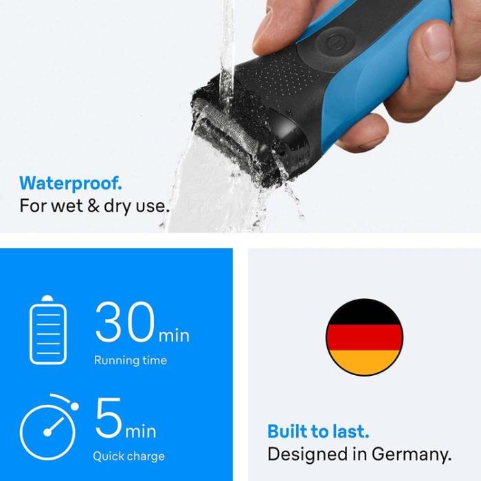 Braun - Braun Rakapparat Serie 3 310s (med skyddskåpa)