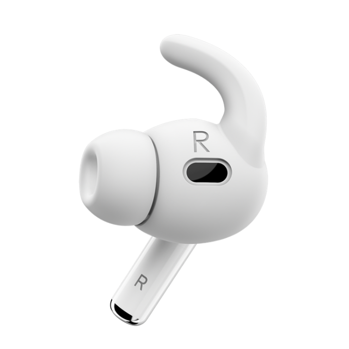 KeyBudz - KeyBudz Airpods Pro 2 Skal Earbuddyz - Vit