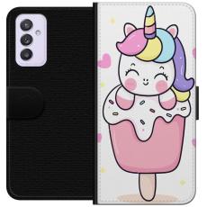 iSecrets - Plånboksfodral till Samsung Galaxy A82 5G med Glad enhörning