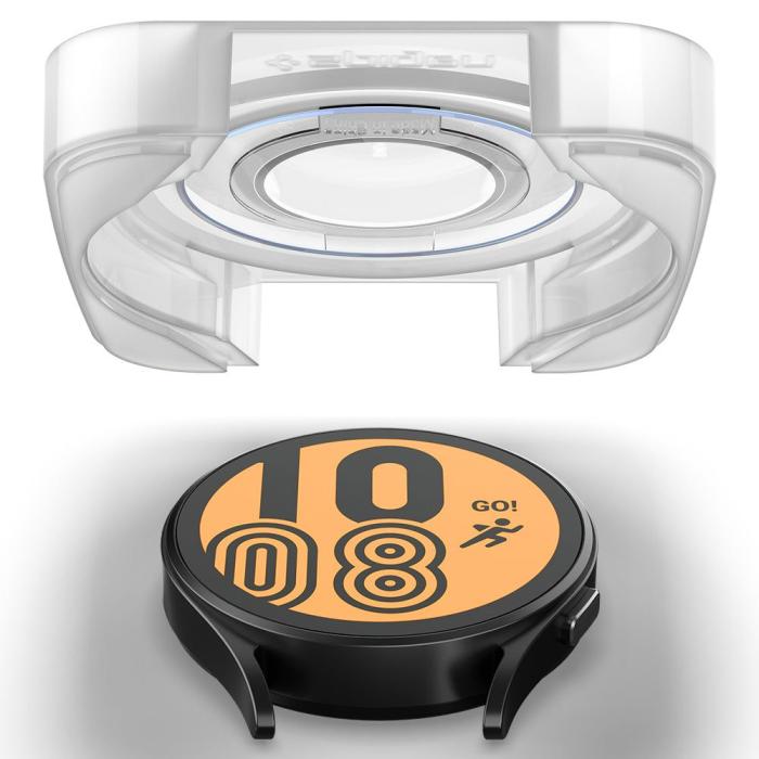 UTGATT - Spigen Galaxy Watch 4/5 44mm Härdat Glas Skärmskydd GLAS.TR 2-PACK