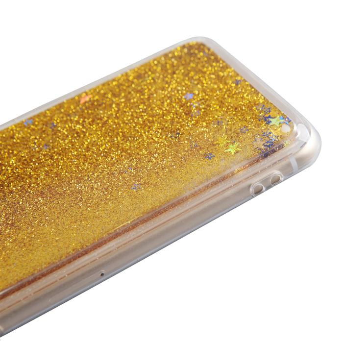 UTGATT5 - Glitter skal till Apple iPhone 8 - Guld