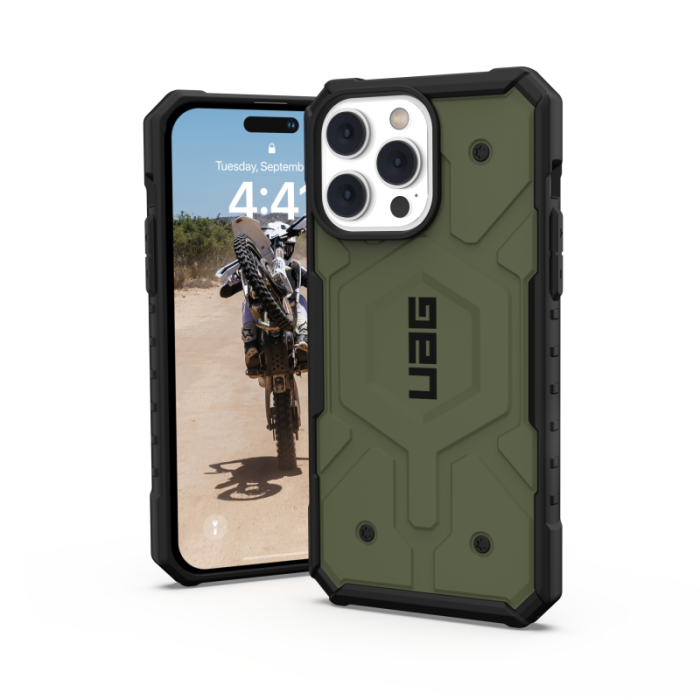 UAG - UAG iPhone 14 Pro Max Skal Pathfinder Magsafe - Olive
