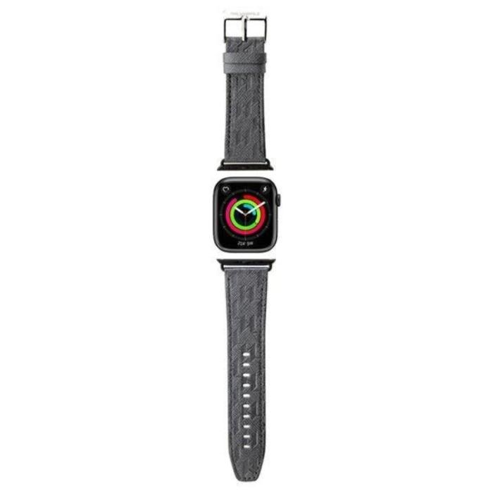 KARL LAGERFELD - Karl Lagerfeld Apple Watch (42/44/45/49mm) Armband Saffiano Monogram
