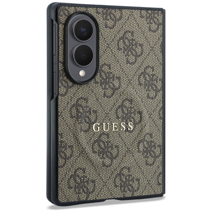Guess - Guess Mobilskal För Galaxy Z Fold 8 MagSafe 4G Classic - Brun