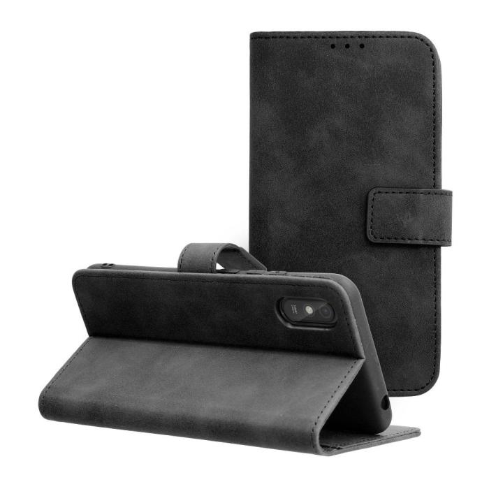 Forcell - Redmi 9A/9AT Plånboksfodral Forcell Tender - Svart