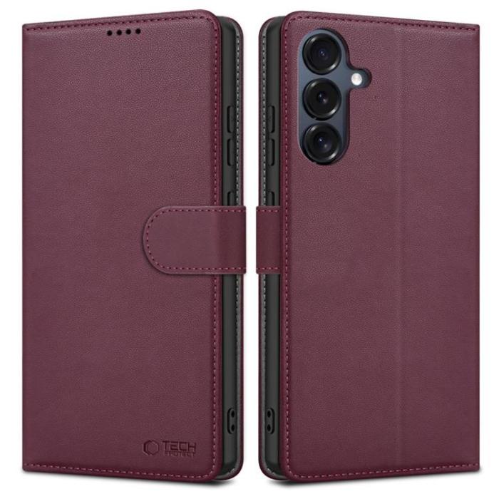 Tech-Protect - Tech-Protect Galaxy A16 4G/5G Plånboksfodral - Mulberry