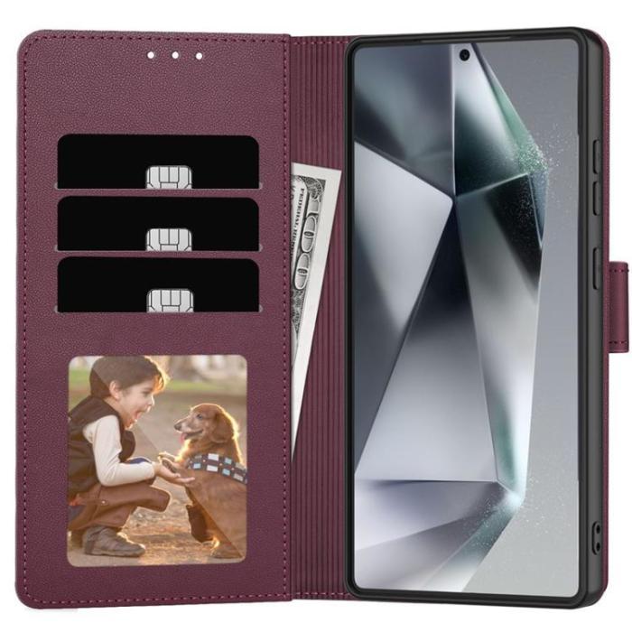Tech-Protect - Tech-Protect Galaxy A16 4G/5G Plånboksfodral - Mulberry