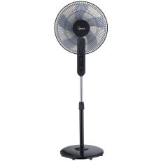 Midea - Midea Golvfläkt 3 Hastigheter och Fjärrkontroll - Svart