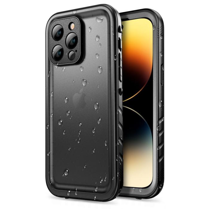UTGATT - Tech-Protect iPhone 14 Pro Skal Shellbox IP68 - Svart