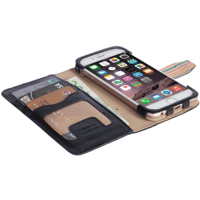 UTGATT5 - Krusell iPhone 7 Plus Sigtuna Folio Wallet - Svart