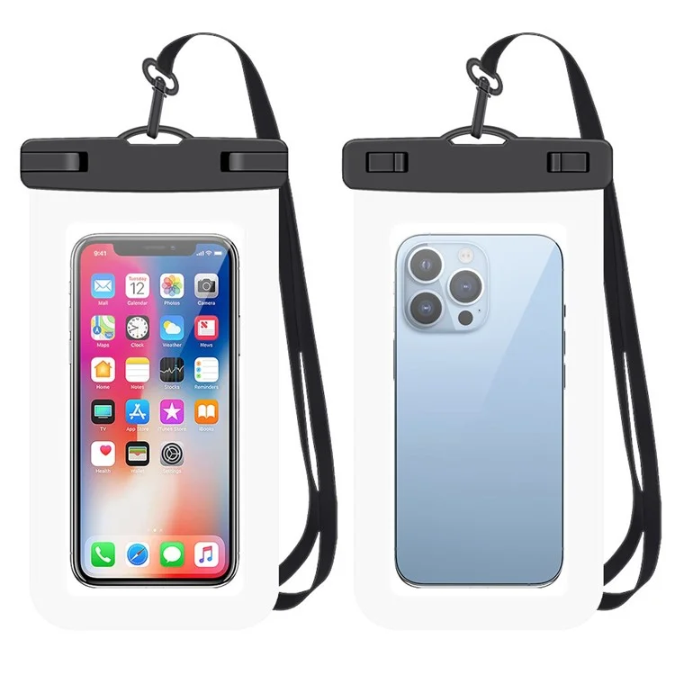 Vattentät Mobilfodral max 7.2"" IPX8 HF-17 - Vit | 2353 | AlltMobil