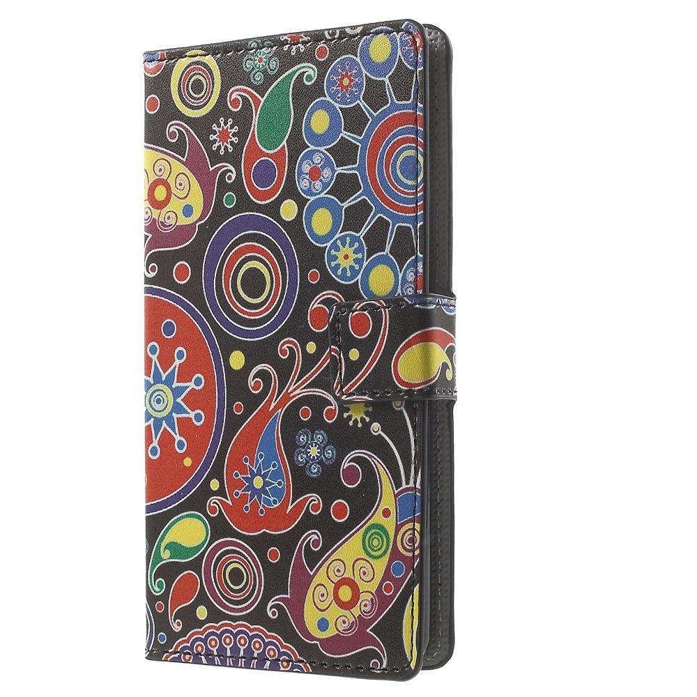 Plånboksfodral till Huawei Honor 7 Lite - Paisley Flowers