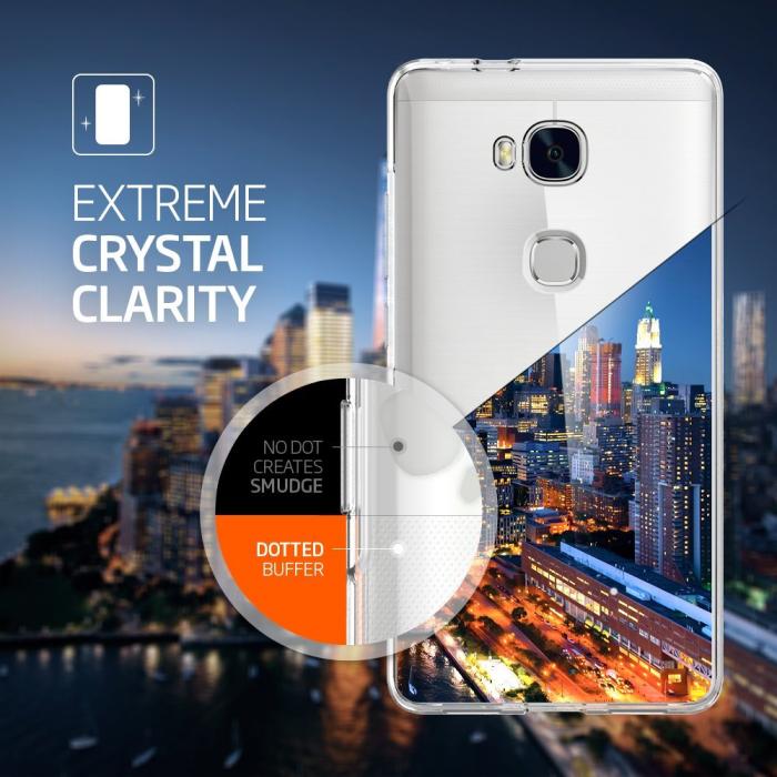 UTGATT5 - SPIGEN Liquid Crystal Skal till Huawei Honor 5X - Clear