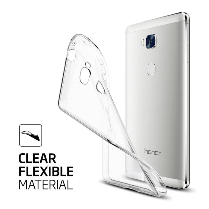 UTGATT5 - SPIGEN Liquid Crystal Skal till Huawei Honor 5X - Clear