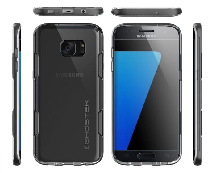 UTGATT5 - Ghostek Cloak Skal till Samsung Galaxy S7 Edge - Svart