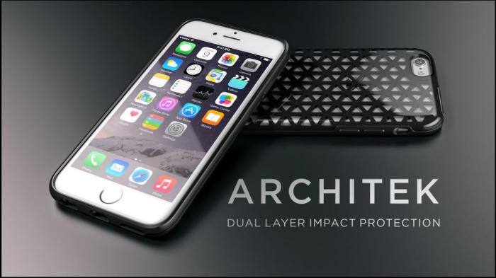 Lunatik - Lunatik Architek Skal till Apple iPhone 6 / 6S - Svart