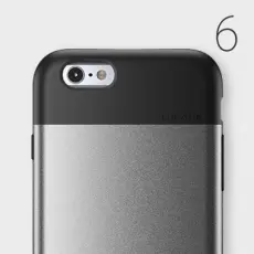 Lunatik - Lunatik Flak Skal till Apple iPhone 6 / 6S - Silver
