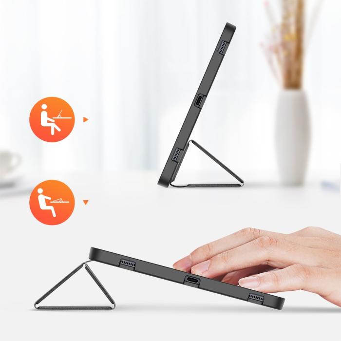 Dux Ducis - Dux Ducis Domo Fodral Samsung Tab S8 Plus/S7 Plus - Svart