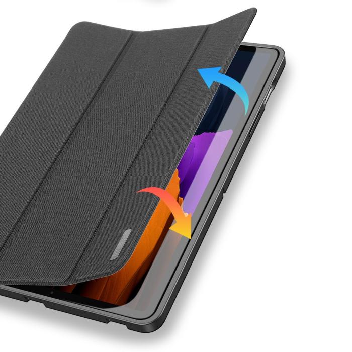 Dux Ducis - Dux Ducis Domo Fodral Samsung Tab S8 Plus/S7 Plus - Svart