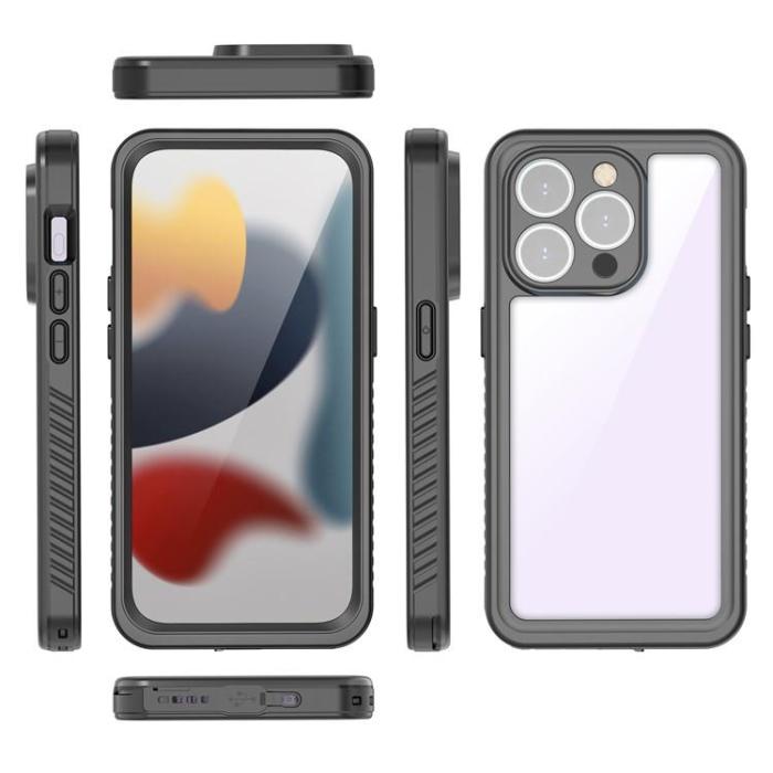 RedPepper - Redpepper iPhone 15 Pro Max Mobilskal Vattentätt IP68 - Svart